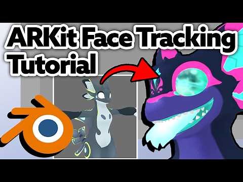 ARKit Blender Tutorial for Furry Avatar. 52 blendshapes and VRM.