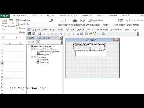 Excel Invisible and Userform show - Learn Macros for Excel