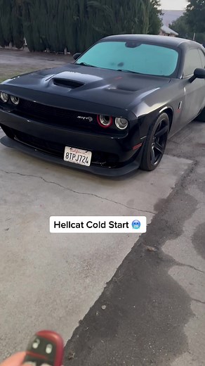 Hellcat Cold Start - Muscle Car Startup Sounds