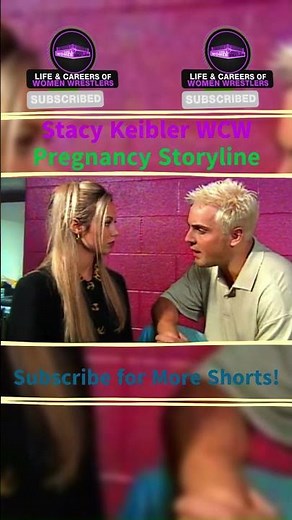When Stacy Keibler was Pregnant In WCW #WWE