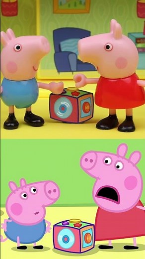 Toy VS Tales: Sibling Rivalry #PeppaPig #Shorts