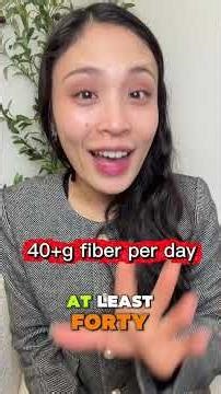 Count fiber, not carbs