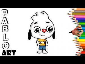 How to draw Junior from Junior On The Job | step by step