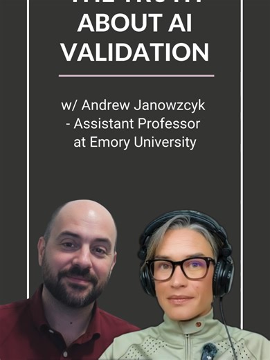 When people hear “AI validation,” it often sounds abstract. But validation is actually very simple in principle. Andrew explains how they validated an algorithm in Geneva as a lab-developed test —similar to how histology labs validate IHC or PD-L1 assays. -You define your requirements upfront. -You decide what metrics matter -You agree on those metrics with clinical experts. -And then you test the tool in real workflow conditions to see if it actually meets them. For example, run it in routine p