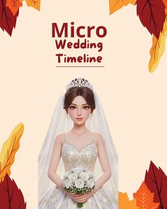 Micro Wedding Day Timeline – Printable PDF – Step-by-step Wedding Planner – Instant Download - Etsy