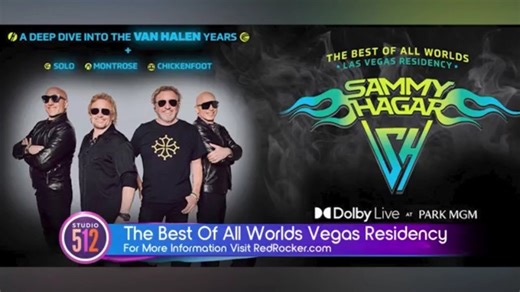 Sammy Hagar Brings Back “The Best of All Worlds” with Explosive 2026 Las Vegas Residency