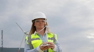 Women's adherence to green values: an engineer explores the possibilities of wind energy to ensure environmental sustainability. Engineering innovation in wind energy: a woman develops new methods of
