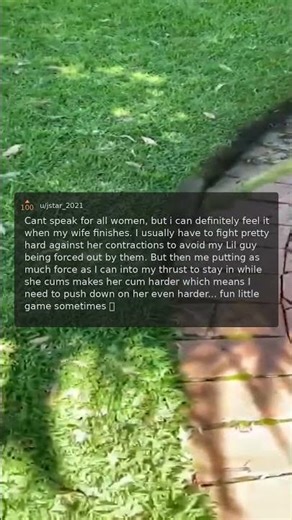 "Can men feel when women finish?" #shorts