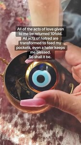 So shall it be. 🧿🙏🏼 The Evil Eye: Protection with a Powerful Past You’ve seen the iconic blue eye charm—but did you know it dates back thousands of years? The Evil Eye is a symbol used across cultures to ward off jealousy, ill intentions, and negative energy. Originating in ancient Mesopotamia, it’s been embraced by Greeks, Turks, and many spiritual traditions as a talisman of protection and energetic shield. Whether you wear it, hang it in your home, or place it on your altar—it’s more than 