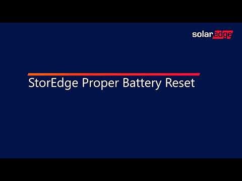 StorEdge Full Battery Reset