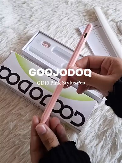 Goojodoq GD10 Pink Stylus Pen - Smooth Writing Experience