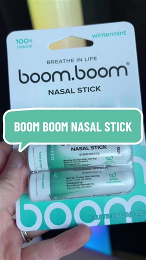 Limited Time Sale on BoomBoom Nasal Sticks