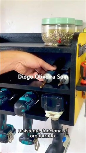 Organizador de Ferramentas, Suporte para Parafusadeira multiuso
