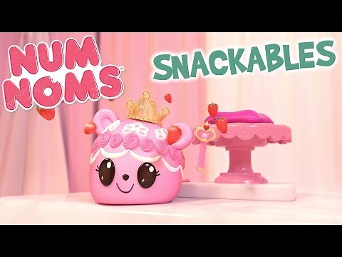 Num Noms | Princess Buttercream’s Cutest-Ever Crowning | Snackables Cartoon | Season 2 Episode 1
