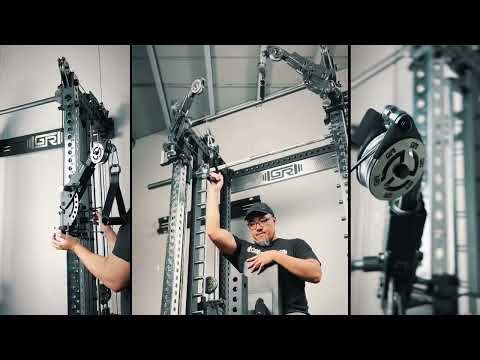 RX3 Compact Smith Machine - Full Gym in 32 Inches