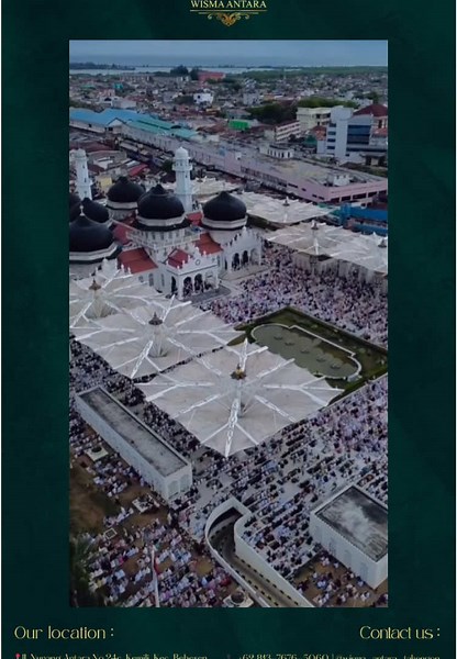 Cari penginapan keluarga yang nyaman & hemat di Takengon? Wisma Antara jawabannya! 🏡💫 🌙✨ selamat Hari Raya IDUL ADHA 2025!!! Rayakan Liburan Idul Adha 1446 H Bersama Keluarga di Wisma Antara! ✨🌙 Libur Idul Adha adalah momen sempurna untuk rehat sejenak, berkumpul, dan menciptakan kenangan manis bersama keluarga tercinta. Kalau kamu sedang mencari penginapan yang nyaman, strategis, dan ramah di kantong, Wisma Antara adalah pilihan yang tepat! Berada di lokasi super strategis, Wisma Antara dik