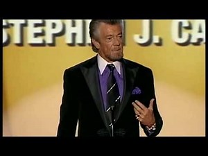 James Garner presents the 2006 Paddy Chayefsky Laurel Award to Stephen J. Cannell