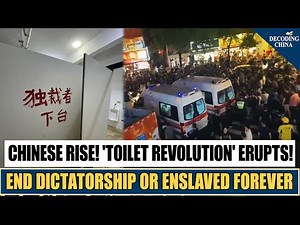 The final stronghold for freedom, the Chinese people rise up!