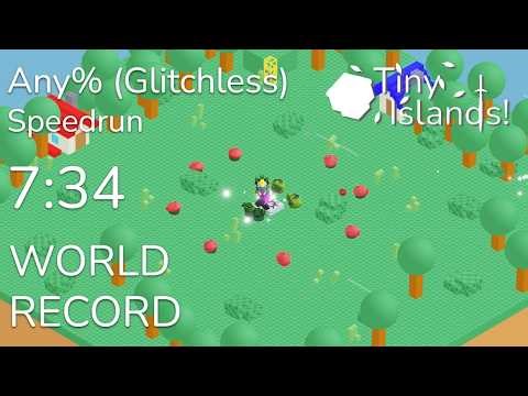 [WR] Tiny Islands - Any% (Glitchless) speedrun in 7:34