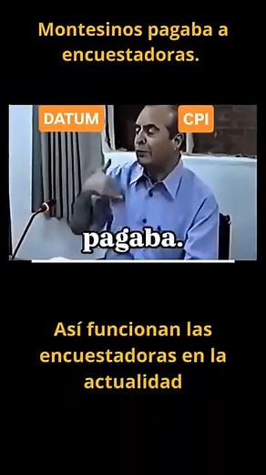 🔵🔴 Desde los tiempos de Montesinos. Siguen pagando encuestas. Lo recordó "Hildebrandt en sus Trece" el 10/11/2025. Viejas mañas junto al terruqueo terruqueo, pintas "senderista", etc., que no se las creen ni ellos mismos. ¡Descaro total ‼️ | Colectivo Dignidad