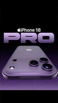  iPhone 18 Pro Leak Reveals Huge Design Shift 📱🔥