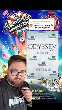 the 2004 SpongeBob movie is the Odyssey…kinda. #spongebobsquarepants #spongebob #theodyssey