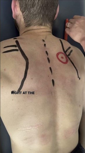 Massage Gun Technique: Myofascial Trigger Point Release for Mid-Back Pain & Tightness