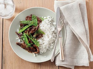 Beef with Snow Peas