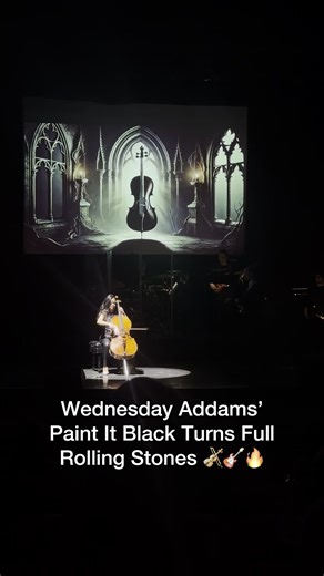 WENDY LAW on Instagram: "Did you catch Wednesday Addams’ cello scene in the new Season 2? 🎻 In Netflix’s hit series Wednesday Season 1, she plays Paint It Black by the Rolling Stones on cello. In our live stage version, we took that spooky, gothic moment and turned it into full rock ‘n’ roll in real time! 🎸🔥 If you’re inspired by that bold, cinematic energy, my Fast-Track Vault gives you the tools to build tone, presence, and confidence - all for just $37 → CelloMasteryAcademy.com/vault #Wedn