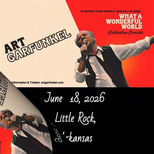 Art Garfunkel What a wonderful world - celebration concerts #artgarfunkel #voiceofgenerations #live