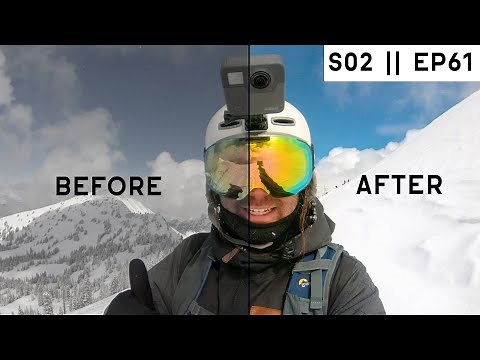 how to edit GOPRO footage in adobe PREMIERE PRO