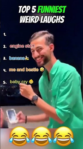 Top 5 Funniest Weird Laughs Ever Recorded 😂🎤