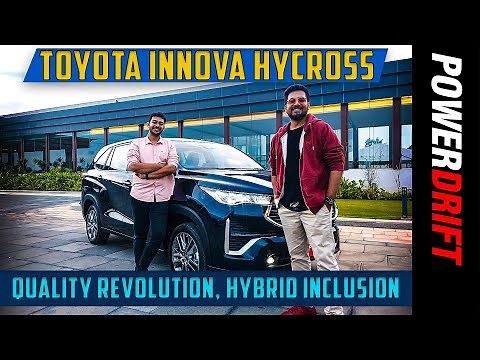 Toyota Innova HyCross | First Drive Review | We Talk Style, Features, Driving, Hybrid | PowerDrift