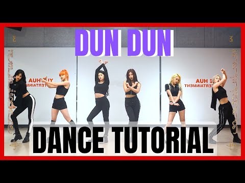 EVERGLOW 'DUN DUN' Dance Practice Mirror Tutorial (SLOWED)