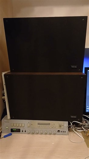 Toshiba SP-110F Wall Speaker Sound Test 70 volt