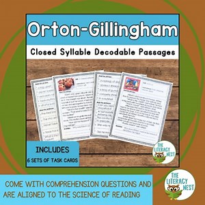 4️⃣ NEW decodable passage sets! ▶️3 of these new sets specifically address decoding multisyllabic words. There have been a lot of requests for these. ☺️ *️⃣ On sale 12/2 and 12/3! 🥳 ✔️ https://www.teacherspayteachers.com/store/emily-gibbons-the-literacy-nest?order=Most-Recent | The Literacy Nest