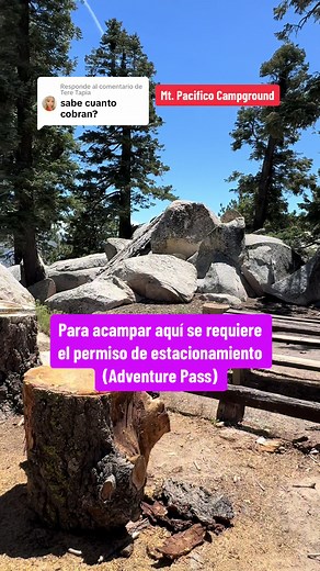 Respuesta a @Tere Tapia Para acampar aquí se requiere el permiso de estacionamiento (Adventure Pass). Mt. Pacifico Campground. 📍 Forest Service Rd 3N17H, Pacifico Mountain Rd, Palmdale, CA 93550. #answer #question #pregunta #respuesta #viajando_ala_naturaleza #viajesnaturaleza1 #camping #campinglife #campgrounds #angelesnationalforest #campingideas #campinghacks #hiddengemsla #traveltips #travel #campgroundlife #campingtips #campground #mtpacificocampground