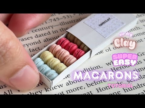 DIY | how to make miniature macarons