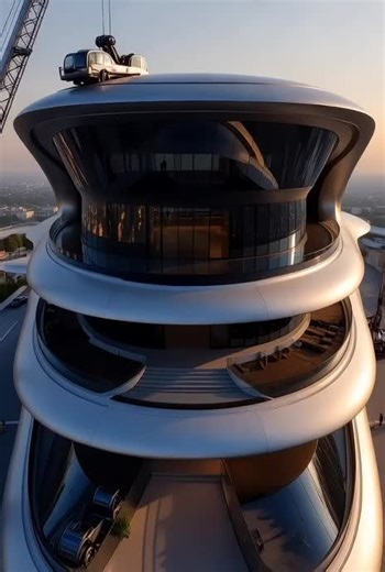 This House Looks Like 2050 🤖🏠 #FuturisticHouse #AIHome #FutureLiving #SmartArchitecture #TechHouse #DreamHome #ForYou