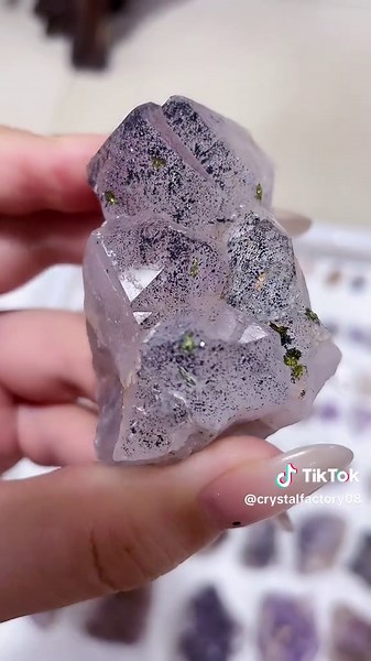 A crystal factory on TikTok