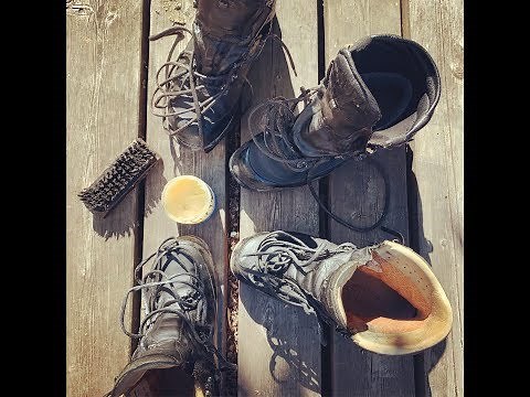 Hiking Boot Care - How to clean and grease your boots to stay dry