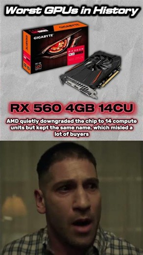 Worst GPUs in History PART 2 🗑️ 🔥 #shorts #gpu