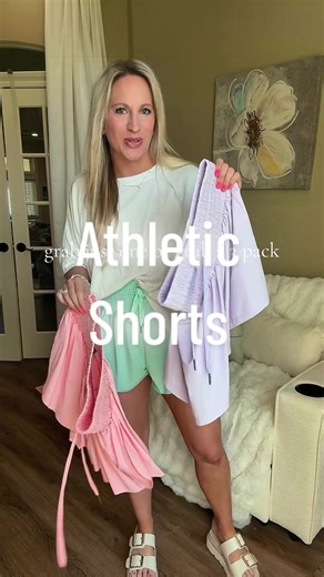 3-pack glow athletic shorts with built-in biker shorts = no chafing, no adjusting, just confidence 🙌 lightweight, flattering, and perfect for workouts or mom life on the go. #athleticshorts #workoutshorts #gymshorts #fitnesswear #athleisurestyle