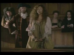 Romance TV movie hanging scene