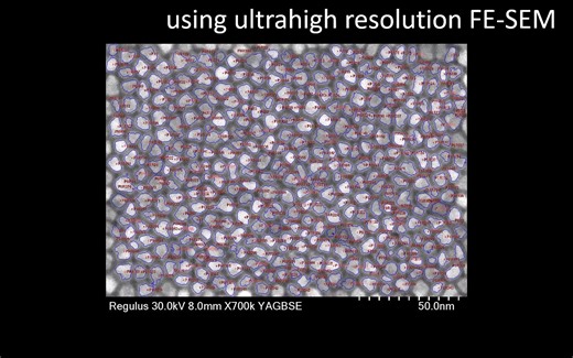 [电镜]超高分辨率FE-SEM分析TDMR硬盘的纳米颗粒_哔哩哔哩_bilibili