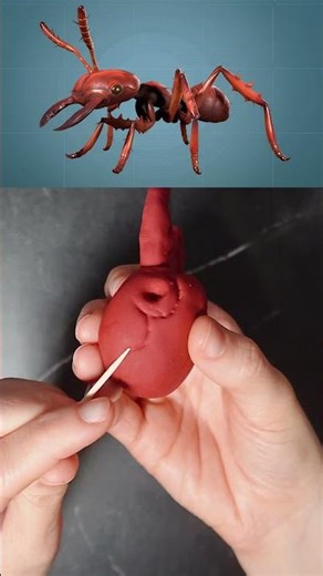 Making red soldier ant from Grounded