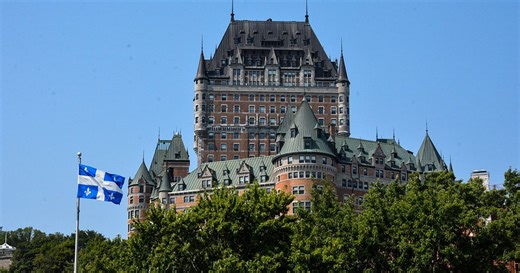 Chateau Frontenac in Quebec City, a living museum, full of history
