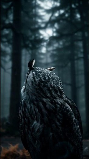 Dark Forest #ai #animals #fantasy #aiart #klingai