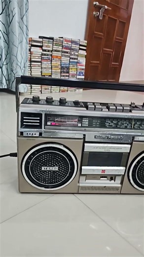 national Panasonic RX -5030 LED meter/2-way 4 speaker system stereo radio cassette recorder