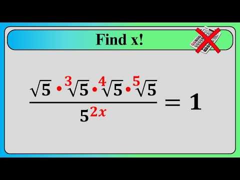 A Nice Olympiad Exponential Problem
